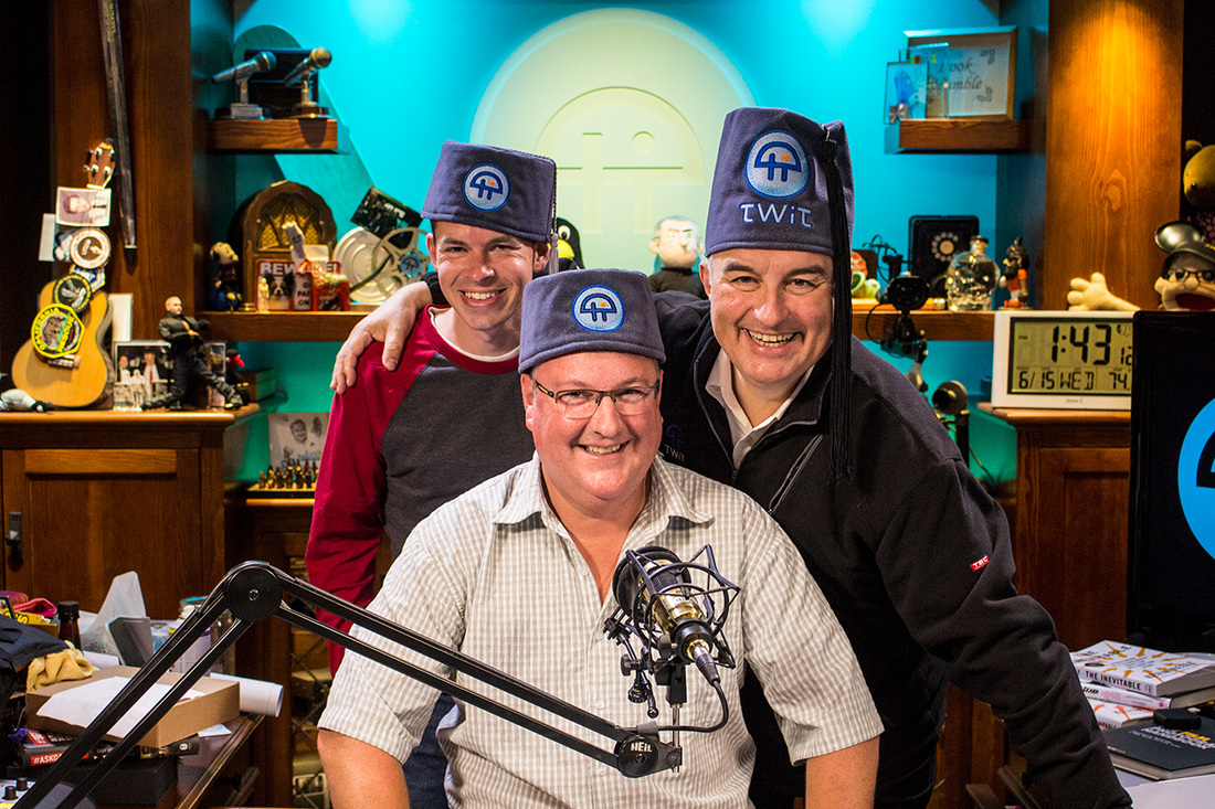 On our recent trip we got to visit the TWIT Studios and hang out with our favorite Cheif TWIT and radio tech personality Leo! What a blast!